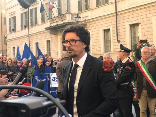 Toninelli sull'At-Cn: "Inizio lavori entro l'estate, manterremo progetto con un risparmio di 213 milioni di euro" (FOTO E VIDEO) Toninelli sull'At-Cn: "Inizio lavori entro l'estate, manterremo progetto con un risparmio di 213 milioni di euro" (FOTO E VIDEO)