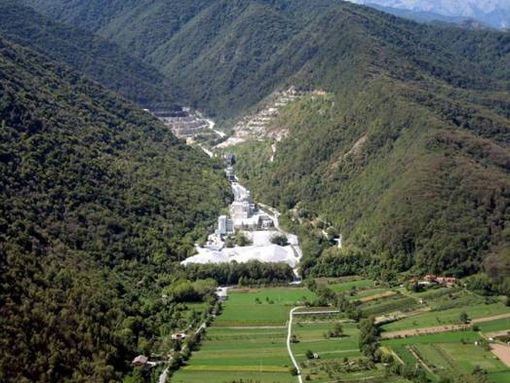 Unicalce di Bernezzo, immagine di repertorio