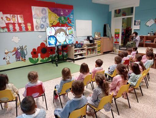 Gli alunni degli asili di Ormea e Garessio a lezione con i Vigili del Fuoco