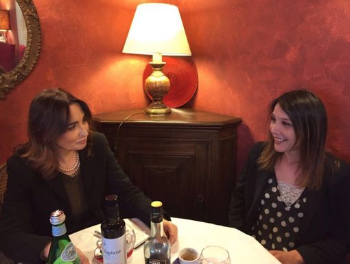 Nella foto di Dagospia, Gianna Gancia e Dijana Pavlovic