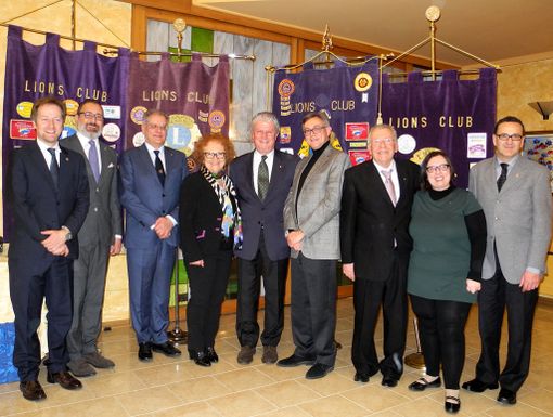 Intermeeting dei cinque Lions Club della Zona D per una lezione su “Lions 3.0” a Pianfei