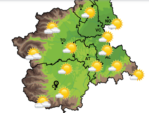 Dopo la lunga ondata di calore, tornano piogge e temporali sul Piemonte