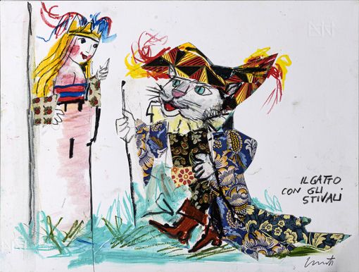 Il 1° novembre a Cherasco inaugura la mostra "Emanuele Luzzati tra fiaba e fantasia”