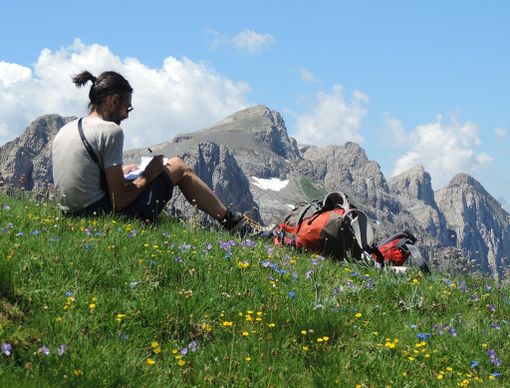 L'alpinista Andrea Parodi
