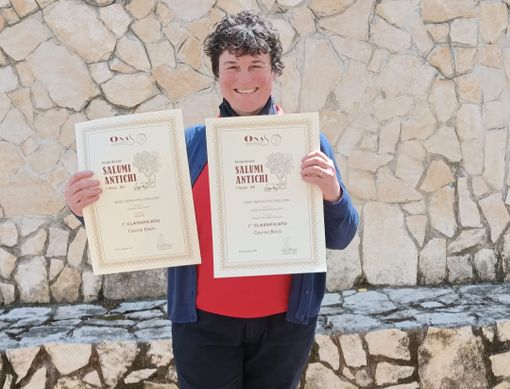 Le sorelle monregalesi Silvana e Maria Cristina Gasco di Cascina Biasin premiate a Napoli
