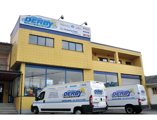 Da 25 anni l’Azienda Derby di Savigliano fa la storia nel settore igiene e pulizia