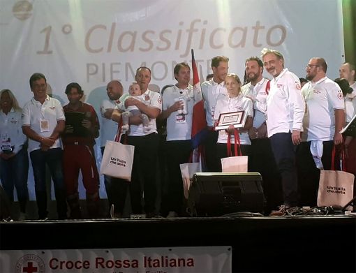 Piemonte campione d'Italia nel campionato nazionale di "Primo soccorso" della Croce Rossa Piemonte campione d'Italia nel campionato nazionale di "Primo soccorso" della Croce Rossa