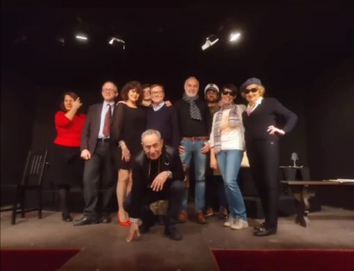 Il cast di "Zeppola" del Teatro del Marchesato Il cast di "Zeppola" del Teatro del Marchesato