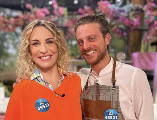 Fulvio Marino con Antonella Clerici