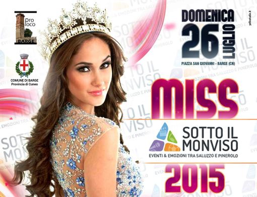Domenica 26 luglio a Barge si elegge “Miss Sotto il Monviso”
