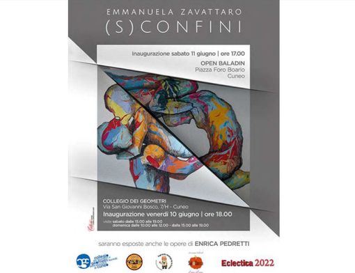 A Cuneo la mostra d'arte S(CONFINI) A Cuneo la mostra d'arte S(CONFINI)