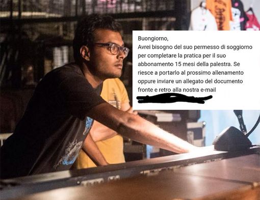 “Senza permesso di soggiorno non possiamo attivarti le rate della palestra”, ma Niroshan è monregalese e cittadino italiano da sempre