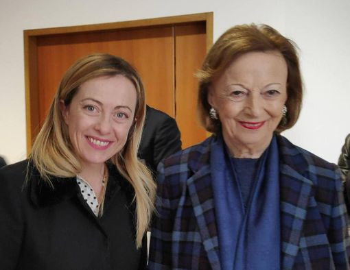 L'immagine pubblicata dalla premier Giorgia Meloni L'immagine pubblicata dalla premier Giorgia Meloni