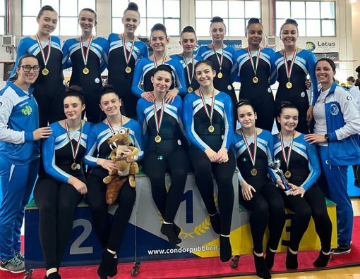 Ginnastica: squadre fossanesi protagoniste nella prima prova del campionato nazionale Teamgym Gold e Silver