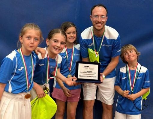 TENNIS / La VTT protagonista nella vittoria della Coppa delle Province TENNIS / La VTT protagonista nella vittoria della Coppa delle Province