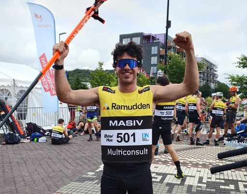 Skiroll: Davide Ghio vince la prova U20 al Blink Classic