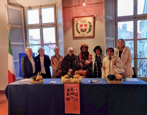 Inaugurata a Mondovì la mostra "Non solo Mimose"