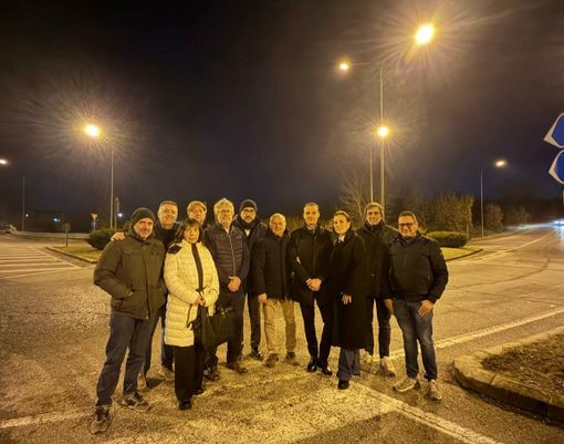 A Montà si riaccendono le luci sullo svincolo della strada provinciale 929