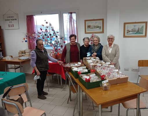 Angioletti di auguri e buon auspicio per gli anziani della residenza di Roccavione