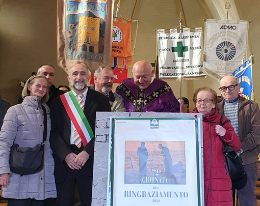 Rifreddo, gli agricoltori, il Comune la Parrocchia festeggiano la giornata del Ringraziamento