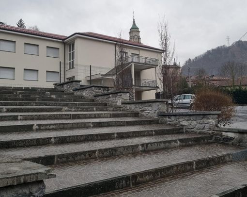 La gradinata di Piazza Balilla La gradinata di Piazza Balilla