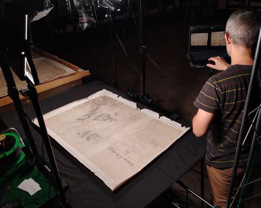 La digitalizzazione delle mappe Napoleoniche