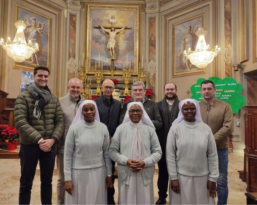 L'insediamento delle tre suore a San Chiaffredo di Busca