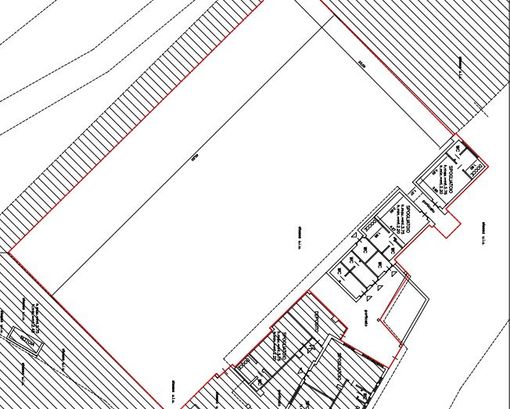 La planimetria del campo polivalente