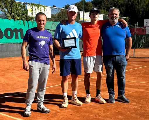 Simonluca Pagliero, vincitore nel tabellone di quarta categoria