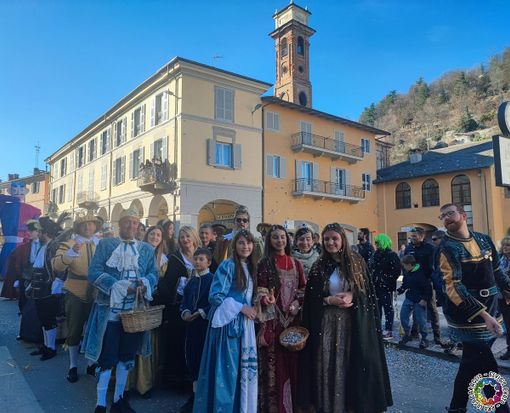 Una passata edizione della sfilata al Carnevale di Caraglio