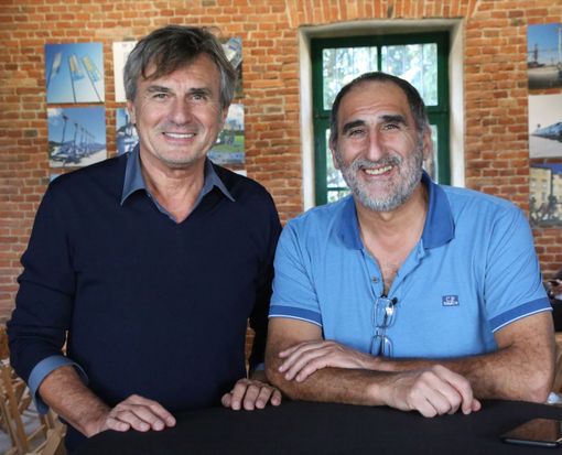 I fratelli Mauro e Roberto Mollo I fratelli Mauro e Roberto Mollo