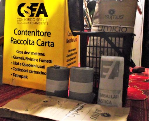 Il kit per il porta a porta - Foto Tony Caferro