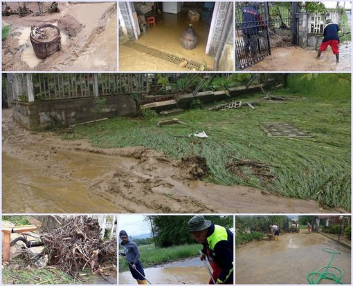 Bomba d'acqua a Pascomonti: intervento della protezione civile di Mondovì (FOTO)