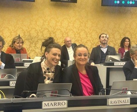 Giulia Marro e Alice Ravinale in Consiglio