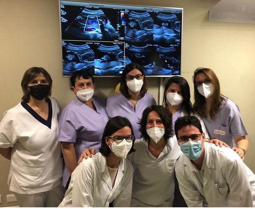 Lo staff dell'ecografia e diagnosi prenatale di Mondovì
