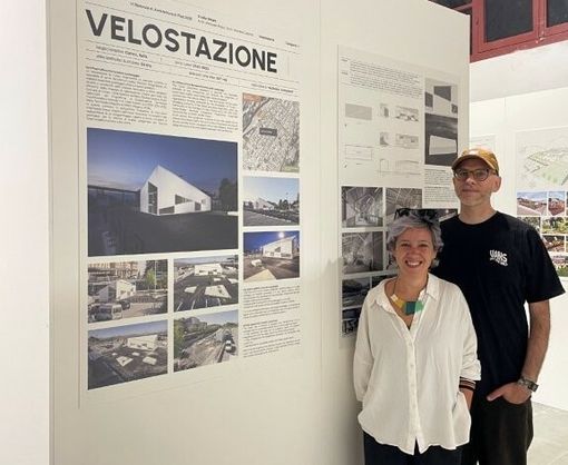 Studio 3Mark partecipa alla Biennale di Pisa con la Velostazione di Cuneo