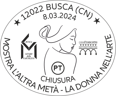 L’annullo filatelico dell’8 marzo che storicizza la mostra "L’altra metà, la donna nell'arte"