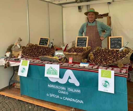 Daniele Carletto alla Fiera del Marrone di Cuneo