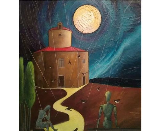 La Zizzola, opera del pittore braidese Franco Gotta