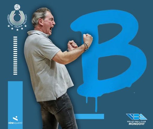 Volley maschile: IL VBC MONDOVI' E' PROMOSSO IN SERIE B