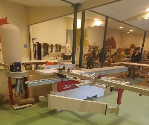 Nuovo macchinario per il laboratorio di Falegnameria del corso “Made in Italy-Legno” del Denina Pellico Rivoira