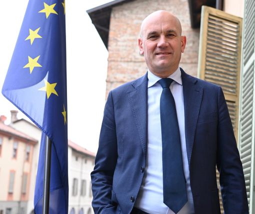 Il sindaco di Cherasco Carlo Davico