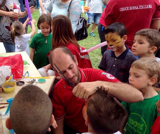 Alcuni momenti della festa di fine anno scolastico a Villanova Mondovì