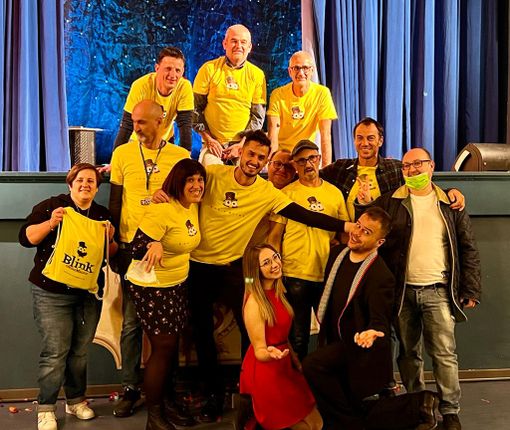 Dronero: al teatro Iris applausi e stupore per l'inaugurazione della rassegna Sim Sala Blink Dronero: al teatro Iris applausi e stupore per l'inaugurazione della rassegna Sim Sala Blink