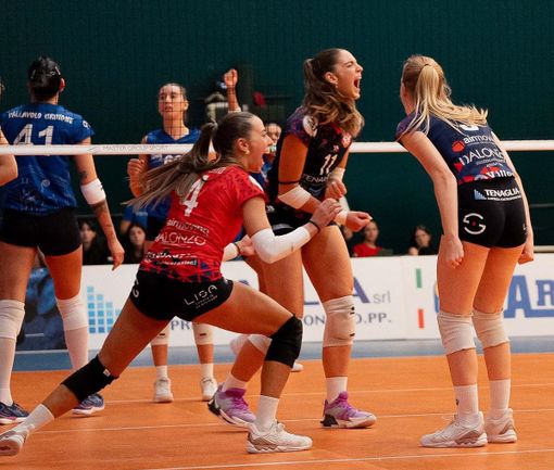 L'ex pumina Morgana Giubilato con il suo Altino (foto sito Tenaglia Altino)