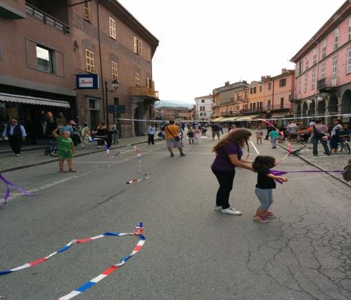 L'edizione passata di "Sport in piazza" a Caraglio