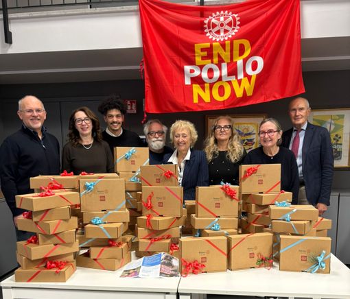 Castagne contro la poliomielite: Rotary Club in campo per l'eradicazione