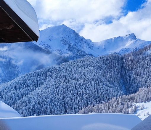 Argentera sotto la neve (foto del 5 marzo)