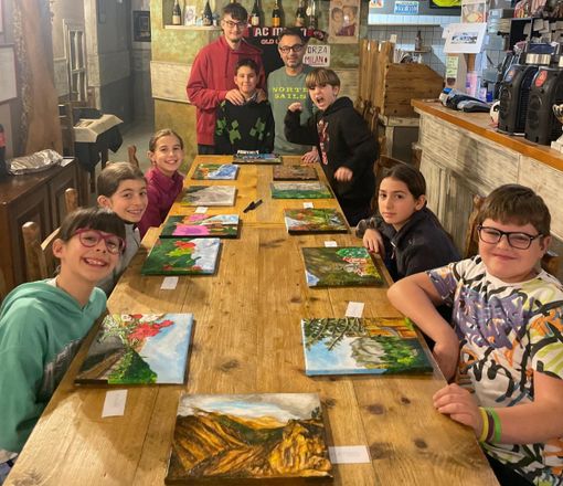 I giovani artisti di Vernante espongono al Centro Visita del Parco delle Alpi Marittime