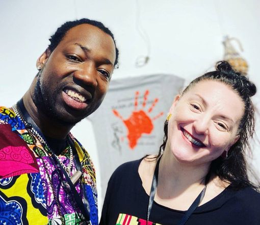 Moussa Sanou e Loredana Potenza